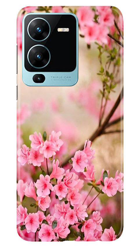 Pink flowers Case for Vivo V25 Pro 5G