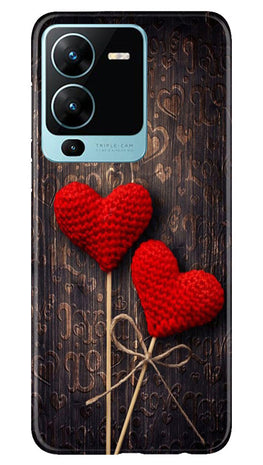 Red Hearts Case for Vivo V25 Pro 5G