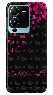 Love in Air Mobile Back Case for Vivo V25 Pro 5G (Design - 89)