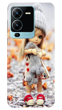 Cute Doll Mobile Back Case for Vivo V25 Pro 5G (Design - 93)