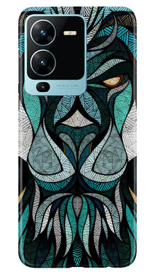 Lion Mobile Back Case for Vivo V25 Pro 5G (Design - 97)