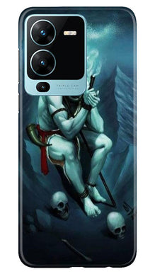 Lord Shiva Mahakal2 Mobile Back Case for Vivo V25 Pro 5G (Design - 98)