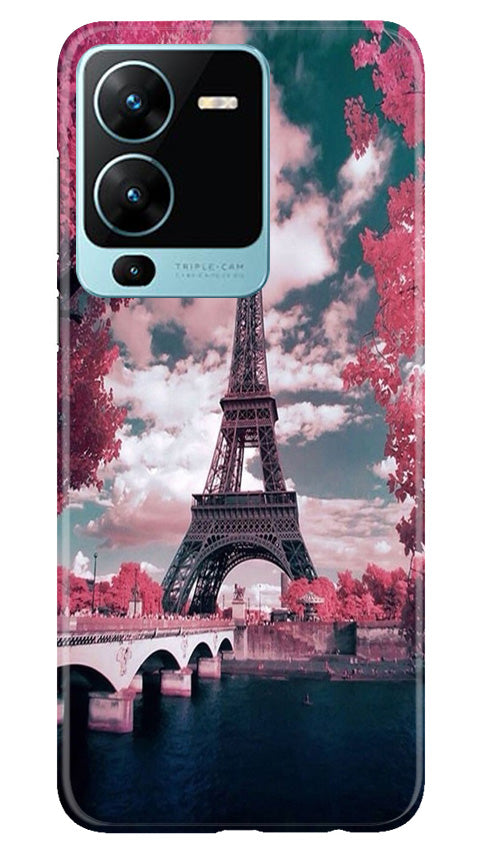 Eiffel Tower Case for Vivo V25 Pro 5G  (Design - 101)