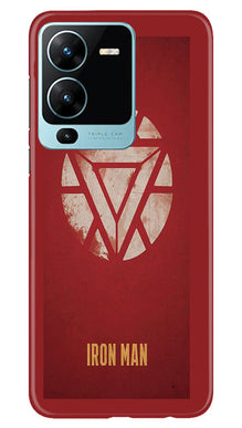 Iron Man Superhero Mobile Back Case for Vivo V25 Pro 5G  (Design - 115)