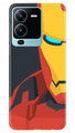 Iron Man Superhero Case for Vivo V25 Pro 5G  (Design - 120)