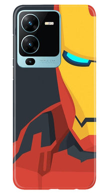 Iron Man Superhero Mobile Back Case for Vivo V25 Pro 5G  (Design - 120)