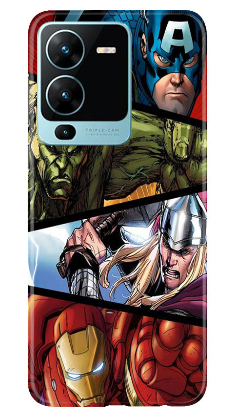 Avengers Superhero Case for Vivo V25 Pro 5G  (Design - 124)
