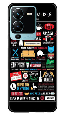 Friends Mobile Back Case for Vivo V25 Pro 5G  (Design - 145)