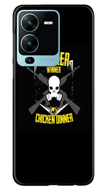 Winner Winner Chicken Dinner Mobile Back Case for Vivo V25 Pro 5G  (Design - 147)