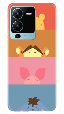Cartoon Mobile Back Case for Vivo V25 Pro 5G (Design - 152)