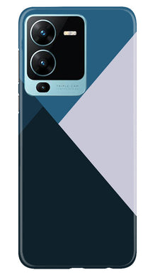 Blue Shades Mobile Back Case for Vivo V25 Pro 5G (Design - 157)