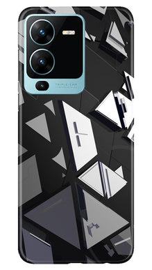 Modern Art Mobile Back Case for Vivo V25 Pro 5G (Design - 198)