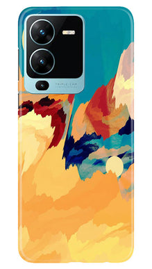 Modern Art Mobile Back Case for Vivo V25 Pro 5G (Design - 204)