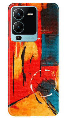 Modern Art Mobile Back Case for Vivo V25 Pro 5G (Design - 207)