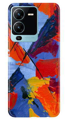Modern Art Mobile Back Case for Vivo V25 Pro 5G (Design - 208)