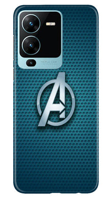 Ironman Captain America Mobile Back Case for Vivo V25 Pro 5G (Design - 214)