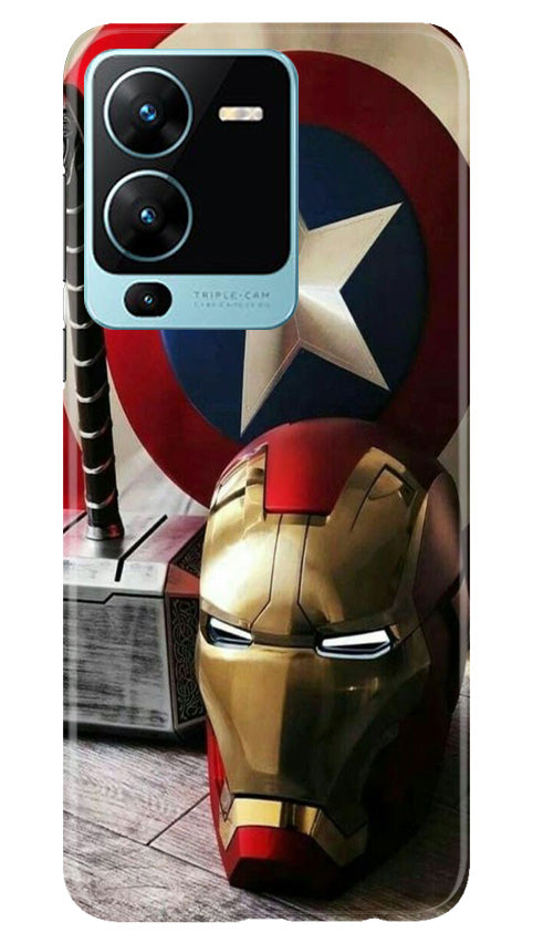 Captain America Shield Case for Vivo V25 Pro 5G (Design No. 222)