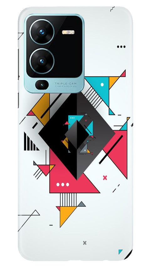 Diffrent Four Color Pattern Case for Vivo V25 Pro 5G (Design No. 244)