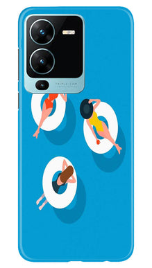 Timon and Pumbaa Mobile Back Case for Vivo V25 Pro 5G (Design - 267)