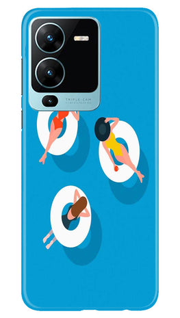 Timon and Pumbaa Mobile Back Case for Vivo V25 Pro 5G (Design - 267)