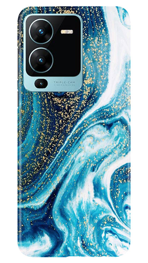 Marble Texture Mobile Back Case for Vivo V25 Pro 5G (Design - 269)