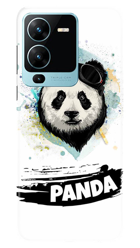 Panda Moon Mobile Back Case for Vivo V25 Pro 5G (Design - 280)