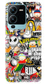 Panda Mobile Back Case for Vivo V25 Pro 5G (Design - 281)
