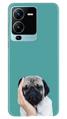 Puppy Mobile Back Case for Vivo V25 Pro 5G (Design - 295)