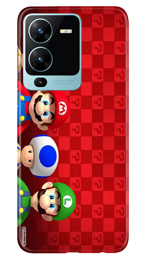 Mario Mobile Back Case for Vivo V25 Pro 5G (Design - 299)
