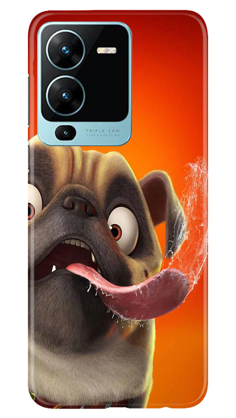 Dog Mobile Back Case for Vivo V25 Pro 5G (Design - 303)