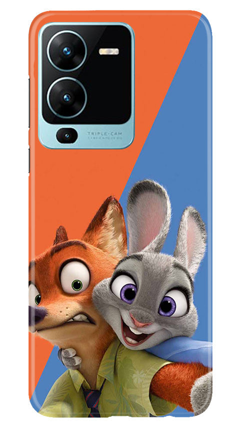 Cartoon Mobile Back Case for Vivo V25 Pro 5G (Design - 306)