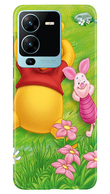 Winnie The Pooh Mobile Back Case for Vivo V25 Pro 5G (Design - 308)