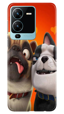 Dog Puppy Mobile Back Case for Vivo V25 Pro 5G (Design - 310)