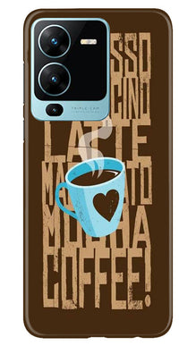 Love Coffee Mobile Back Case for Vivo V25 Pro 5G (Design - 311)