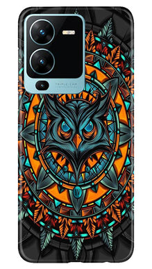 Owl Mobile Back Case for Vivo V25 Pro 5G (Design - 319)