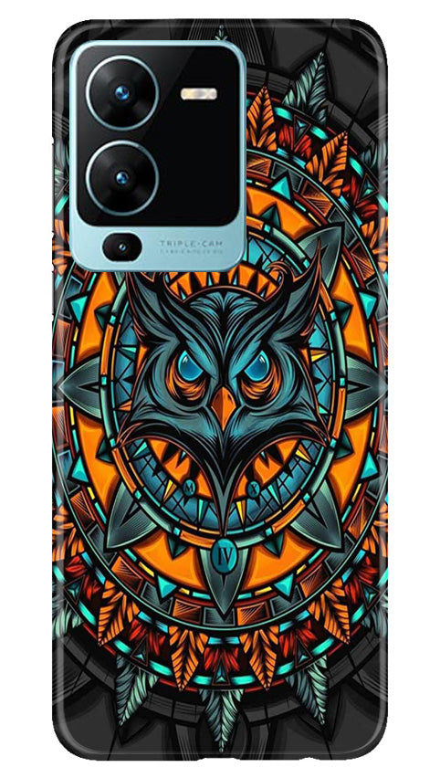 Owl Mobile Back Case for Vivo V25 Pro 5G (Design - 319)
