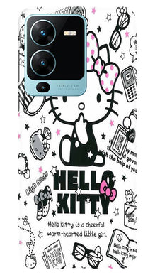 Hello Kitty Mobile Back Case for Vivo V25 Pro 5G (Design - 320)