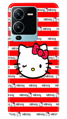 Hello Kitty Mobile Back Case for Vivo V25 Pro 5G (Design - 323)