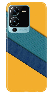 Diagonal Pattern Mobile Back Case for Vivo V25 Pro 5G (Design - 329)