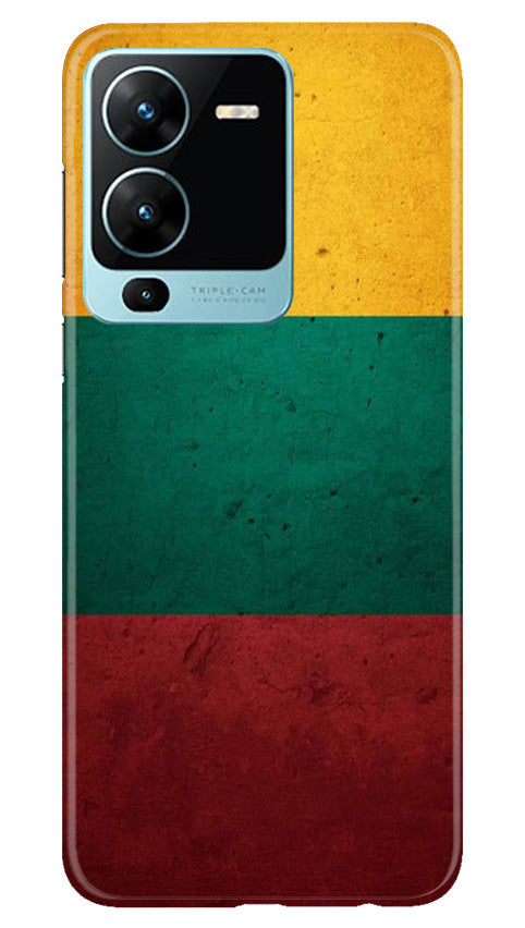 Color Pattern Mobile Back Case for Vivo V25 Pro 5G (Design - 333)