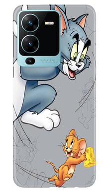 Tom n Jerry Mobile Back Case for Vivo V25 Pro 5G (Design - 356)