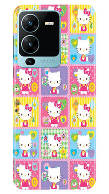 Kitty Mobile Back Case for Vivo V25 Pro 5G (Design - 357)