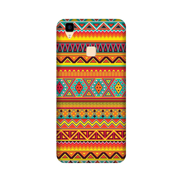 Zigzag line pattern Case for Vivo V3