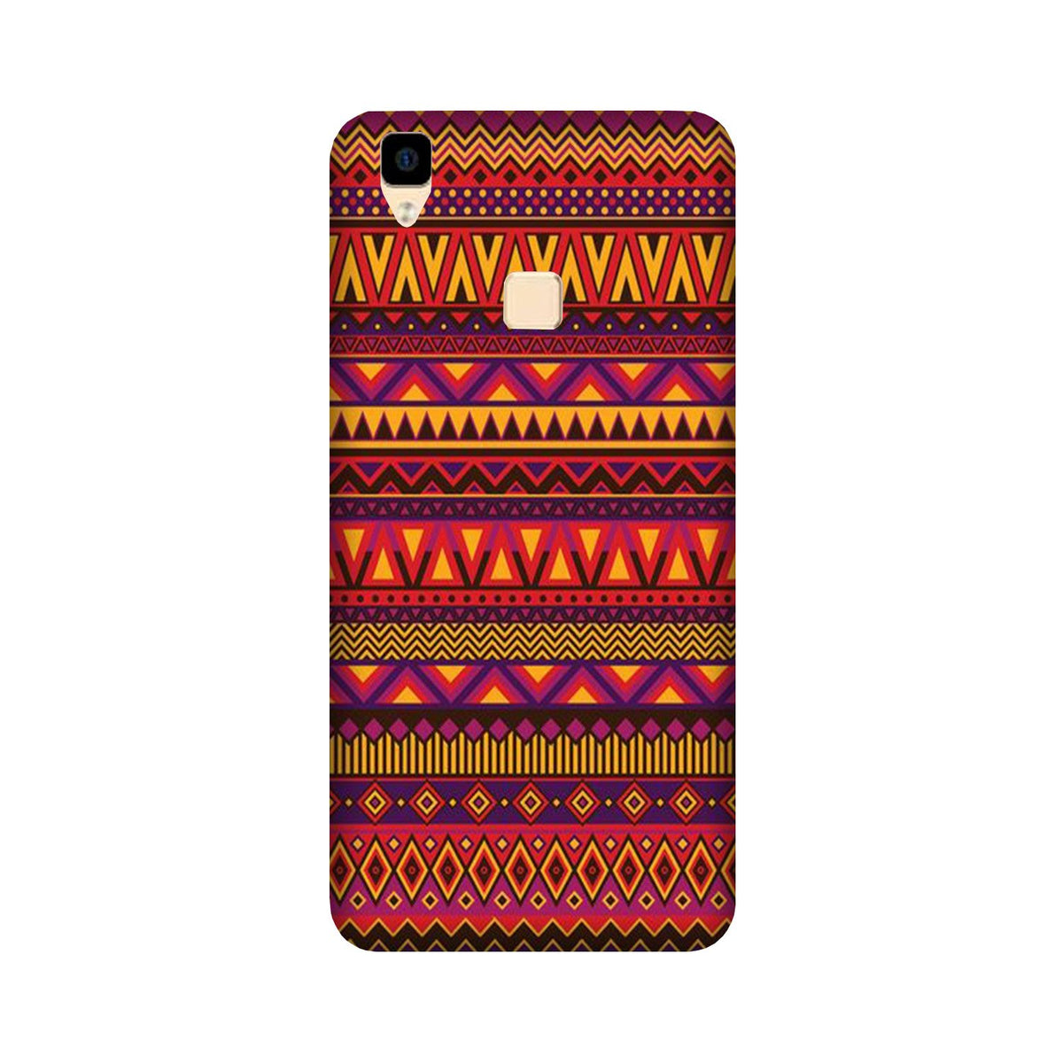 Zigzag line pattern2 Case for Vivo V3 Max