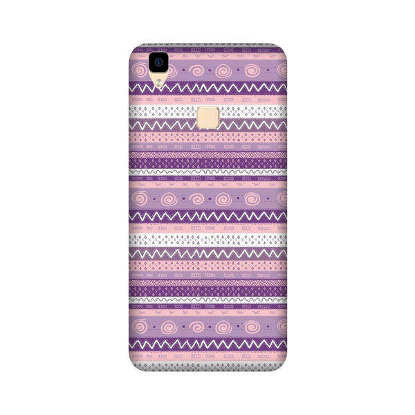 Zigzag line pattern3 Case for Vivo V3 Max