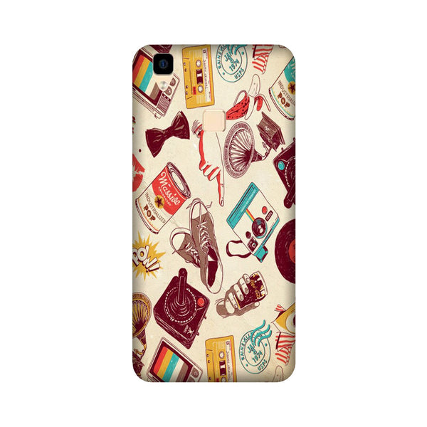 Vintage Case for Vivo V3