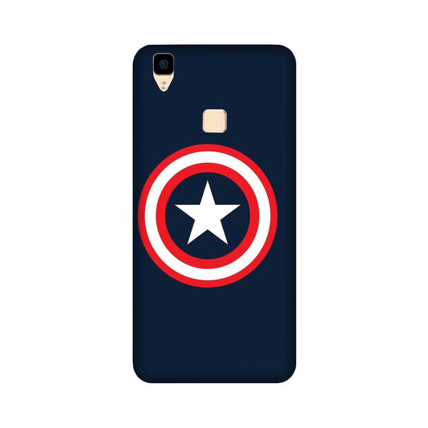 Captain America Case for Vivo V3 Max