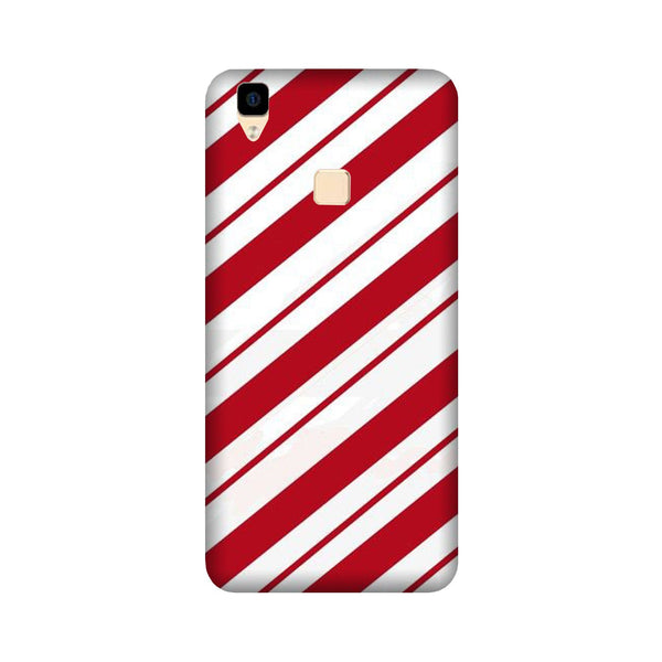 Red White Case for Vivo V3
