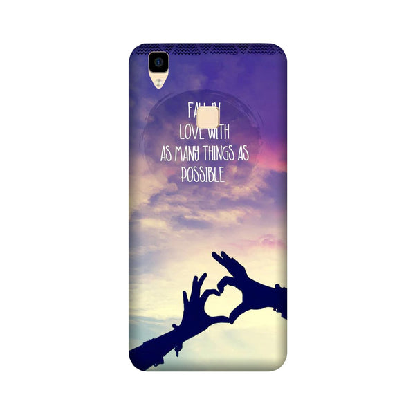 Fall in love Case for Vivo V3