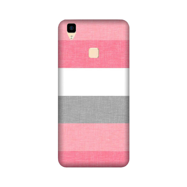 Pink white pattern Case for Vivo V3